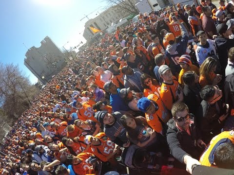 Scenes from the Broncos Super Bowl Parade & Rally - 5280