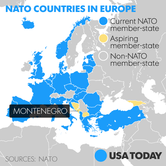 List 95+ Pictures Map Of Countries That Are Part Of Nato Latest