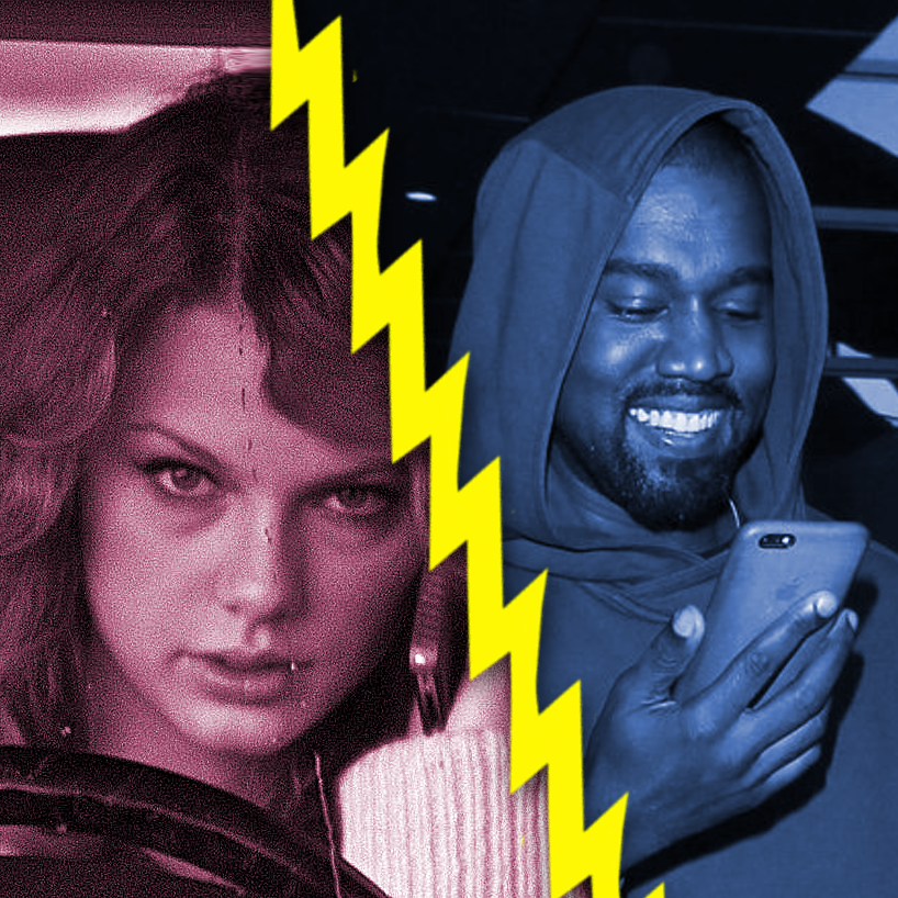 Kim Kanye Expose Taylor Swift Over Famous Lyric Genius